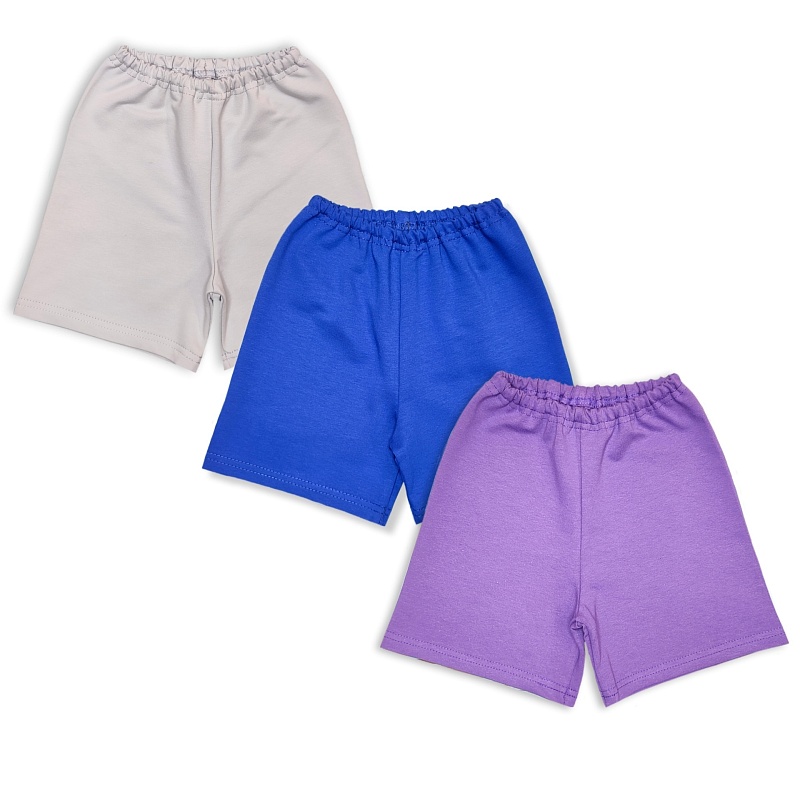 Шорты. Ткань - Футер с лайкрой  (80% хлопок,20% лайкра), Арт. ШФП_Серый