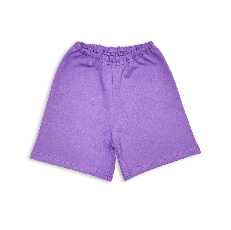 Шорты. Ткань - Футер с лайкрой  (80% хлопок,20% лайкра), Арт. ШФП_Фиолетовый