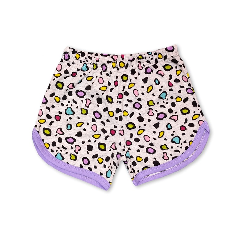 Шорты для девочек. Кулирка (100% хлопок), Арт. ШДКн_Пятна