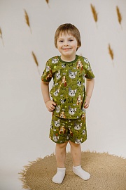 Комплект (футболка и шорты). Кулирка (100% хлопок)