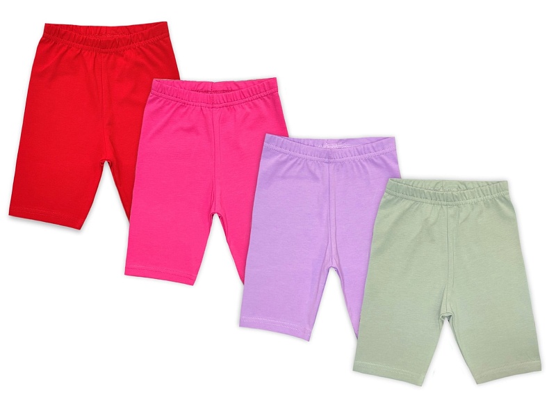 Бриджи для девочек. Кулирка Пенье (95% хлопок, 5% лайкра), Арт. БКЛП_Фуксия