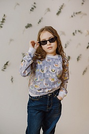 Джемпер. Футер с начёсом (100% хлопок)