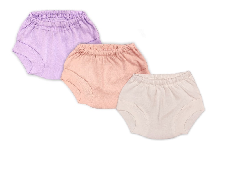 Трусы под "памперс". Рибана (100% хлопок), Арт. ТПРг_Сиреневый