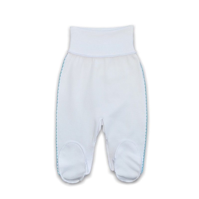 Ползунки короткие (кроше, пояс). Интерлок Пенье (100% хлопок), Арт. ПКЕКИП