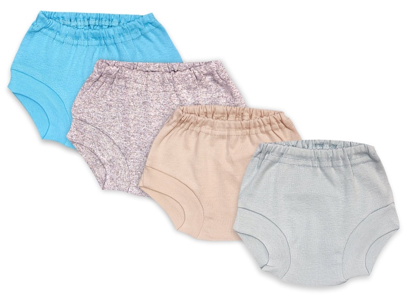 Трусы под "памперс". Рибана (100% хлопок), Арт. ТПРг_Голубой