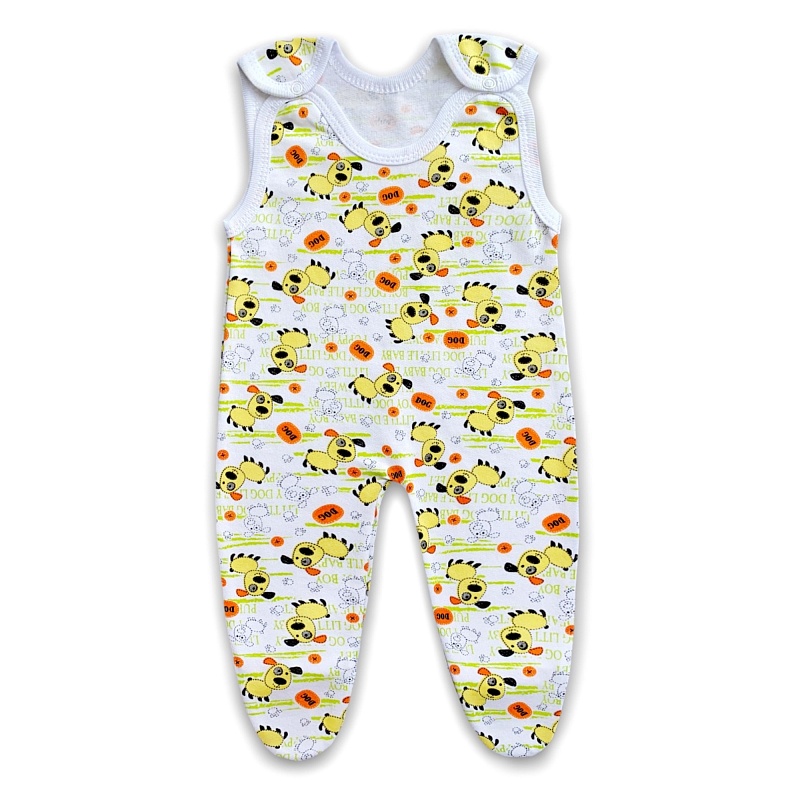 Ползунки высокие (кнопки). Футер с начёсом (100% хлопок), Арт. ПВКФп