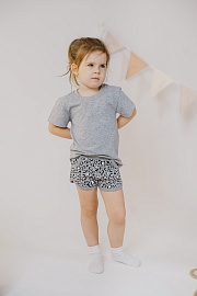 Шорты для девочек (карманы). Кулирка (95% хлопок, 5% лайкра)