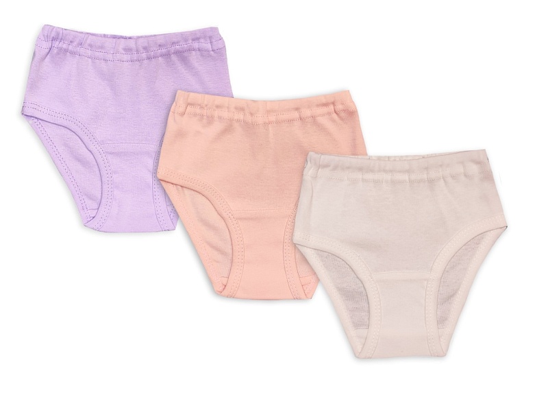 Трусы для девочек. Рибана (100% хлопок), Арт. ТДРг_Сиреневый